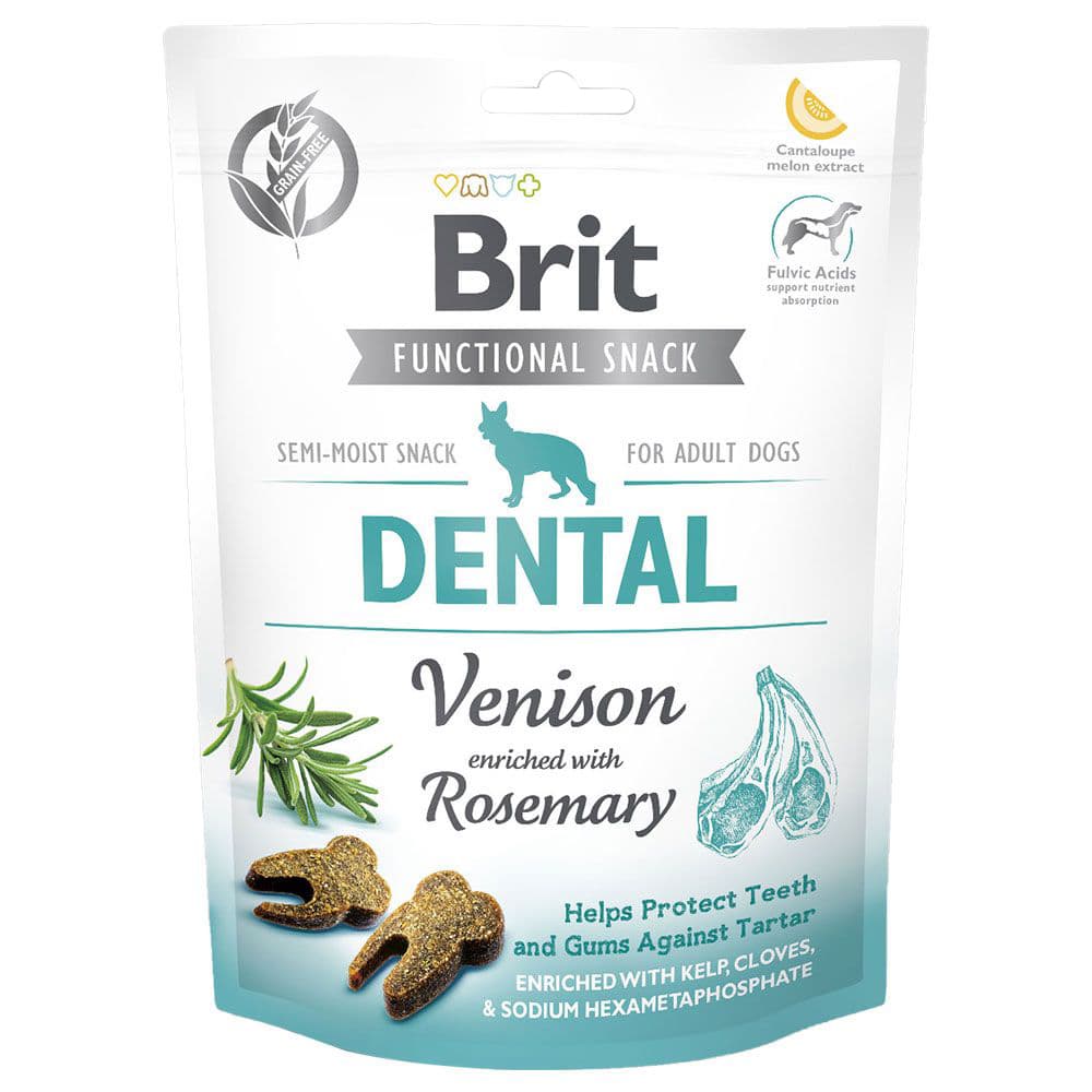 Brit Care Cão Funcional Dental Snack Cervo - 150 g