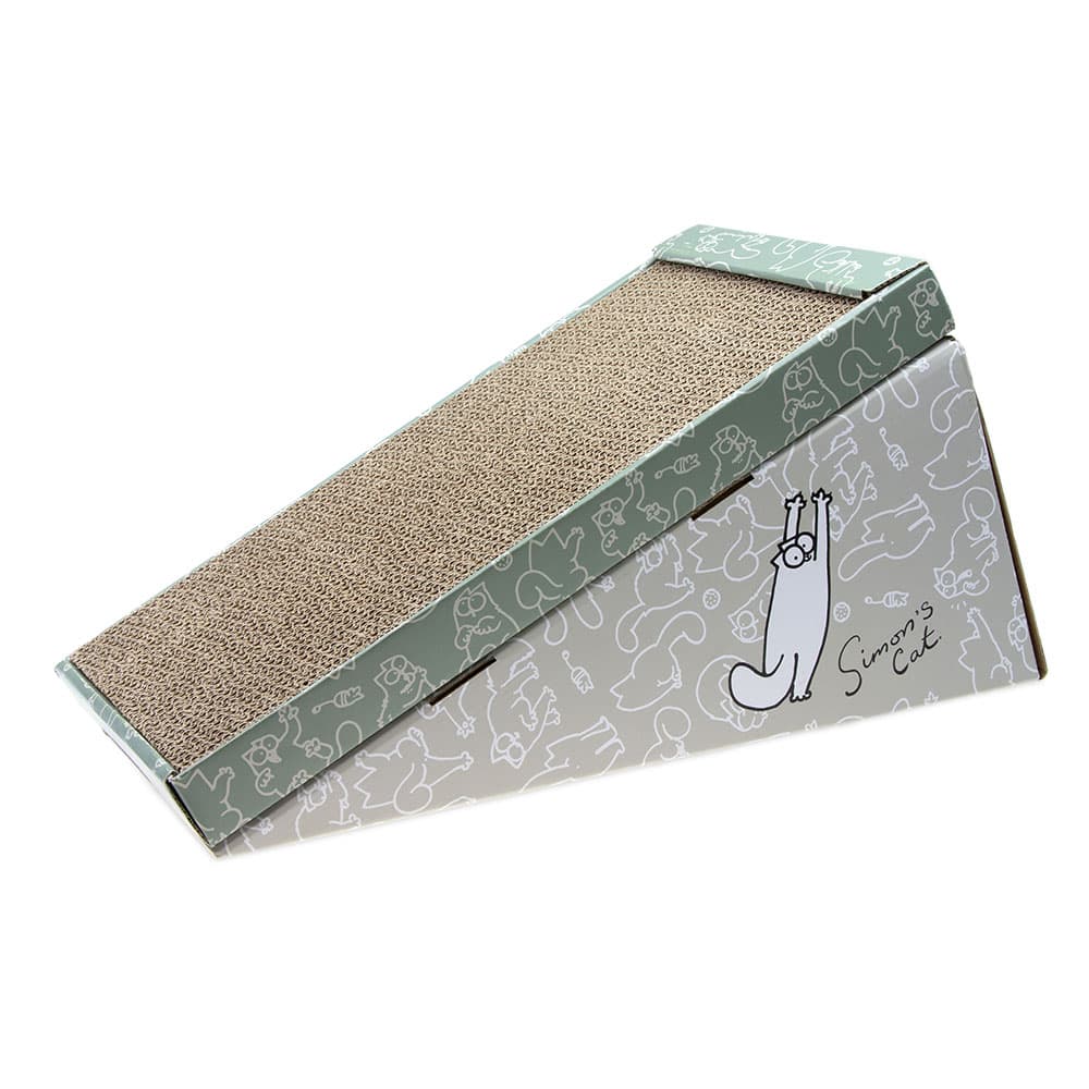 Simon's Cat Arranhador de cartão - C 47 cm x L 26 cm x A 25 cm