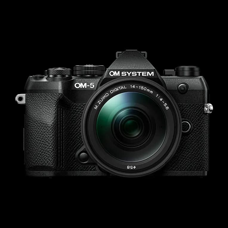 OM-5 Mark II Preto + Kit de Lentes 14-150 mm F4.0-5.6 II