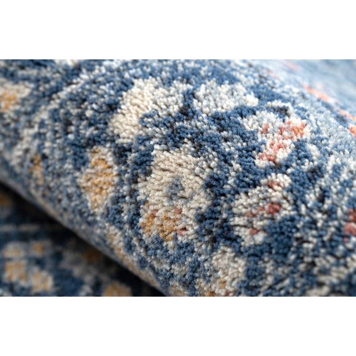 Tapetes Rugsx Tapete de lã NAIN Ornamento 7708/51911 azul 80x150 cm