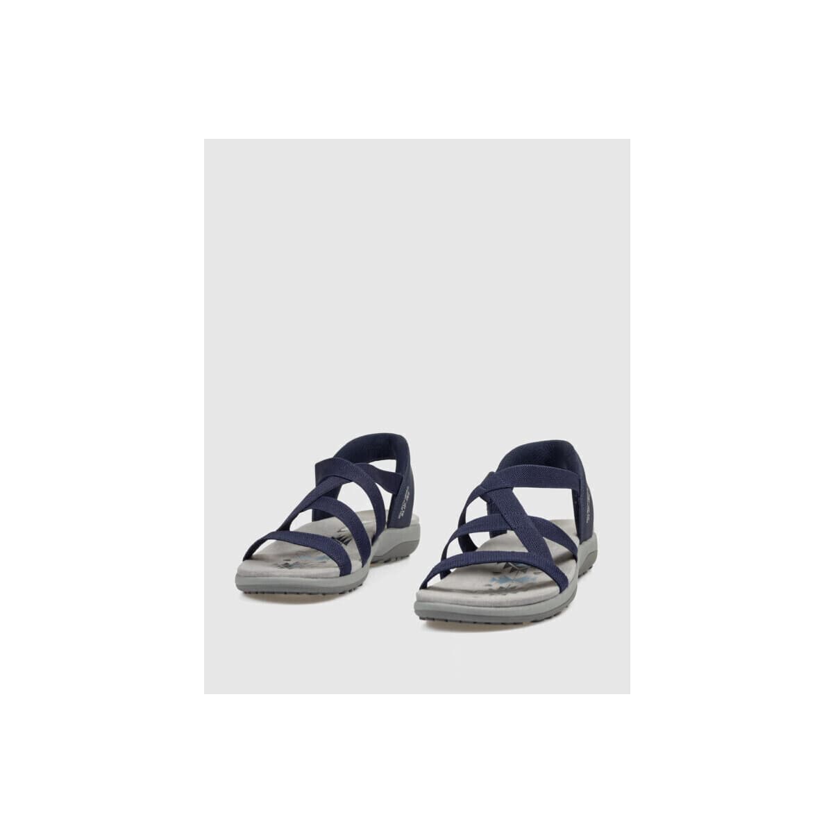Sandálias rasas Skechers SANDALIA REGGAE SLIM - STRETC MARINO