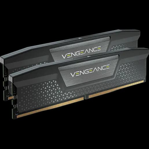 CORSAIR Kit de mémoire VENGEANCE 64 GO (2 x 32 GO) DDR5 DRAM 4 800 MHz C40 – Noir