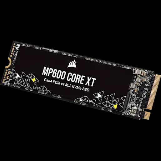 CORSAIR Disque SSD M.2 NVMe PCIe 4.0 (Gen4) x4 MP600 CORE XT 4 To