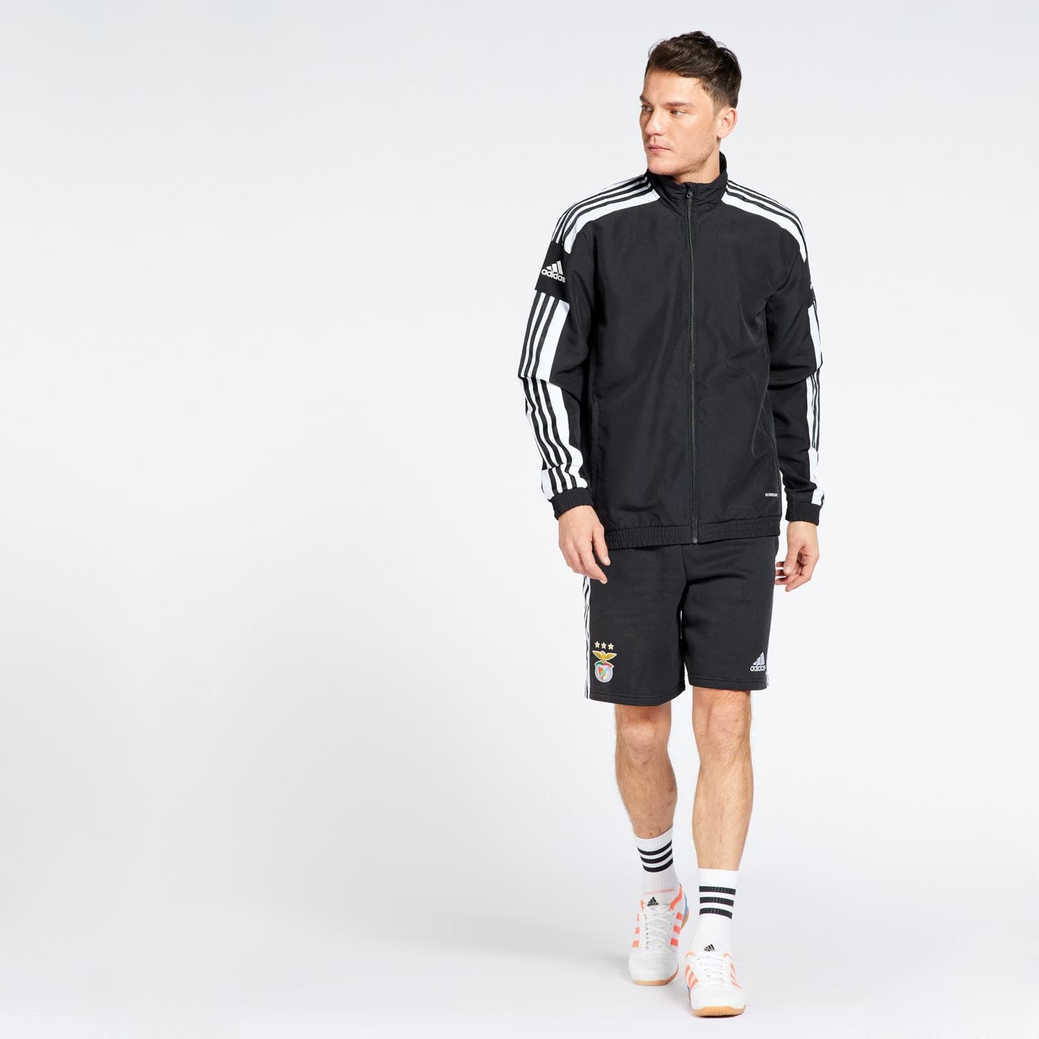 adidas SQ21 - Preto - Casaco Futebol Homem