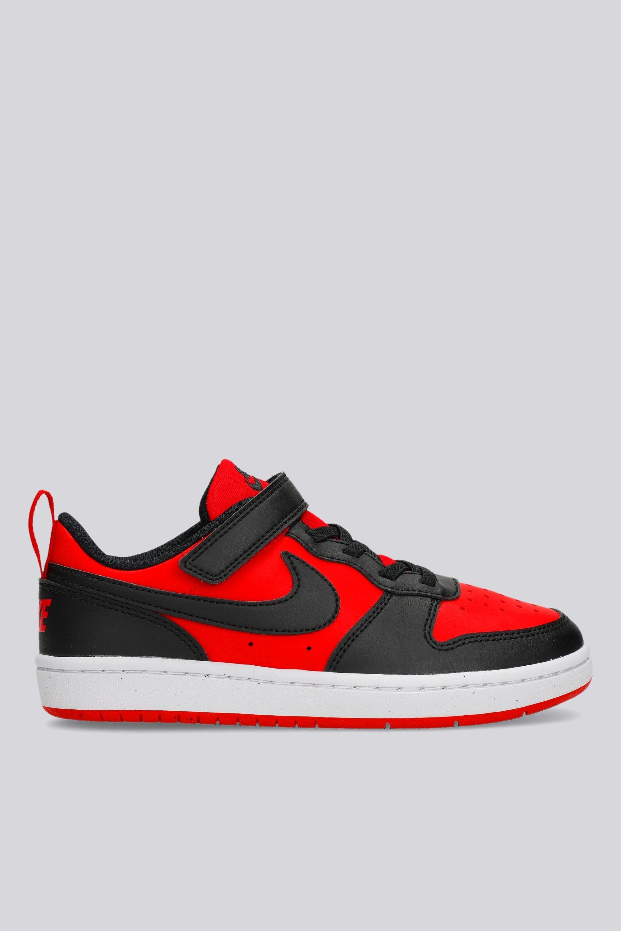 Nike Court Borough Low - Vermelho - Sapatilhas Velcro Menino tamanho 31
