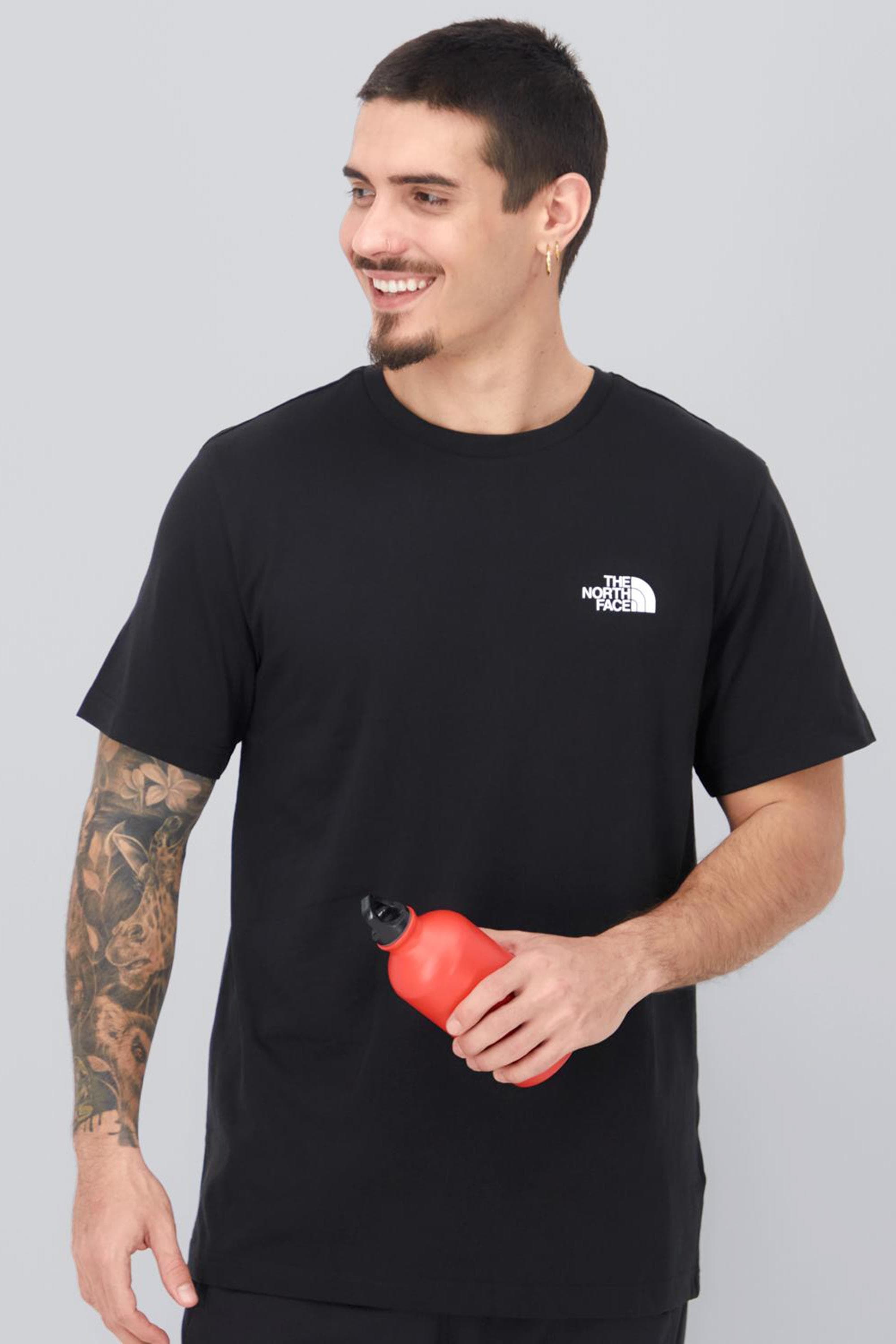 The North Face Simple Dome - Preto - T-shirt Trekking Homem tamanho S