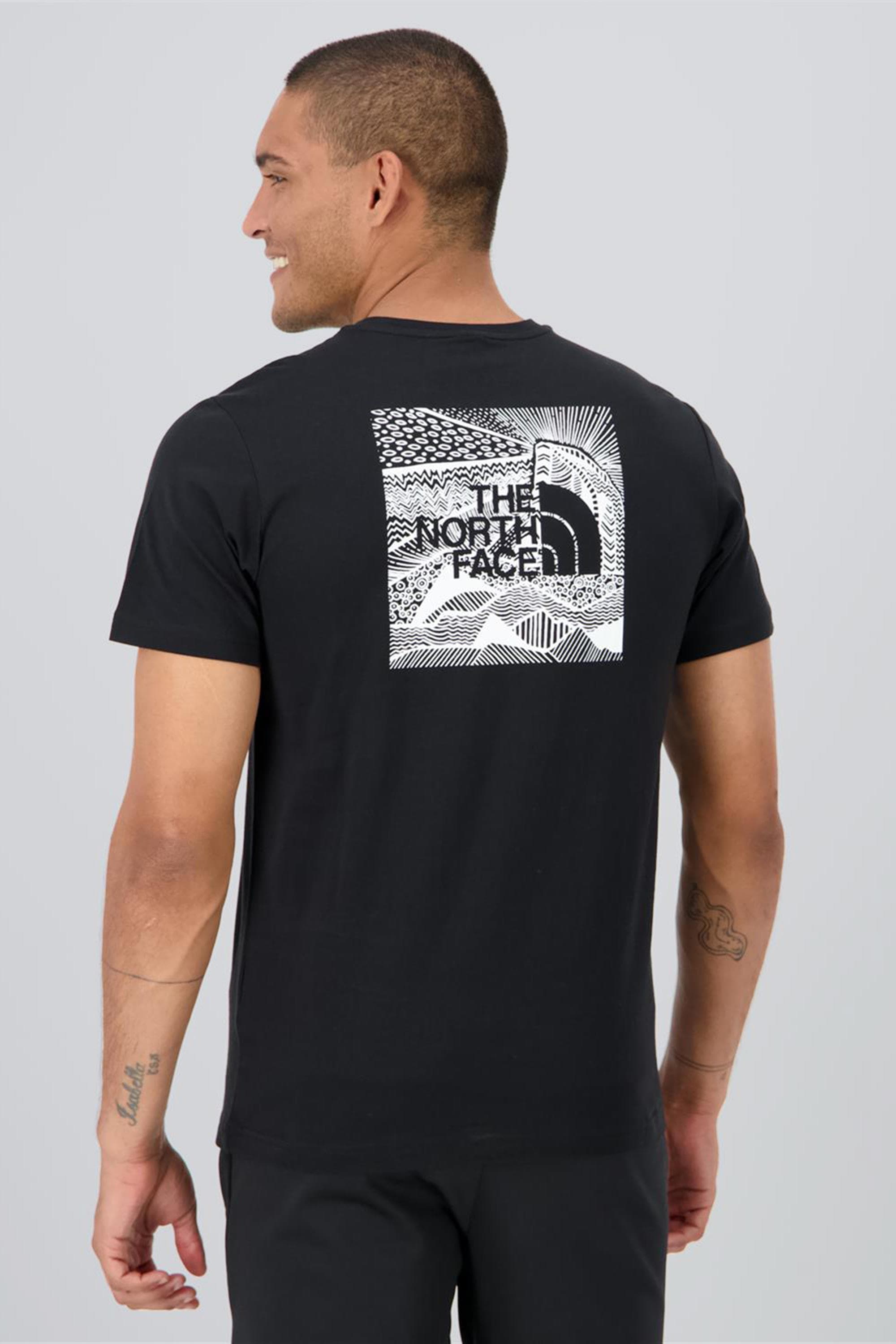 The North Face Redbox Celebration - Preto - T-shirt Montanha Homem tamanho M