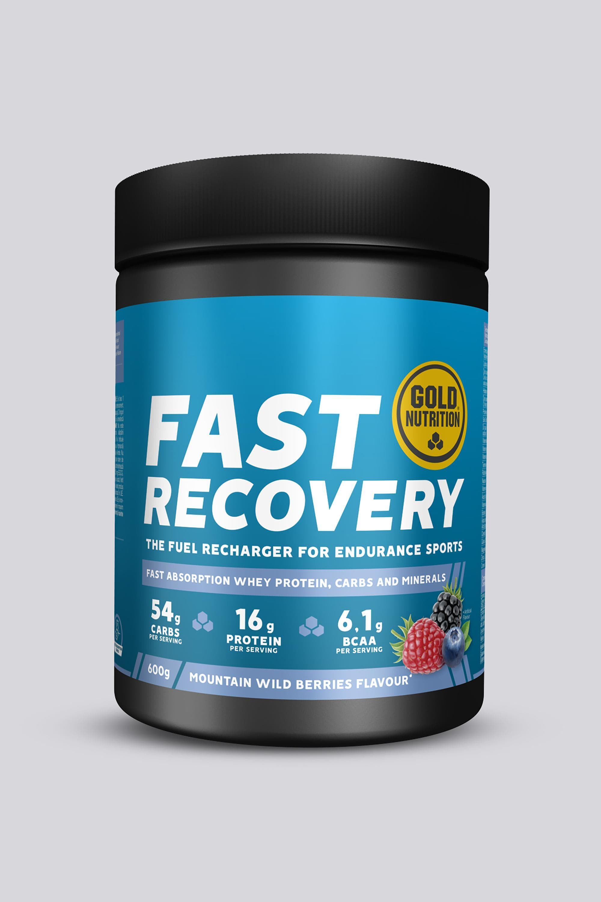 GoldNutrition Fast Recovery - Batido Frutos Silvestres 600 g. tamanho T.U.