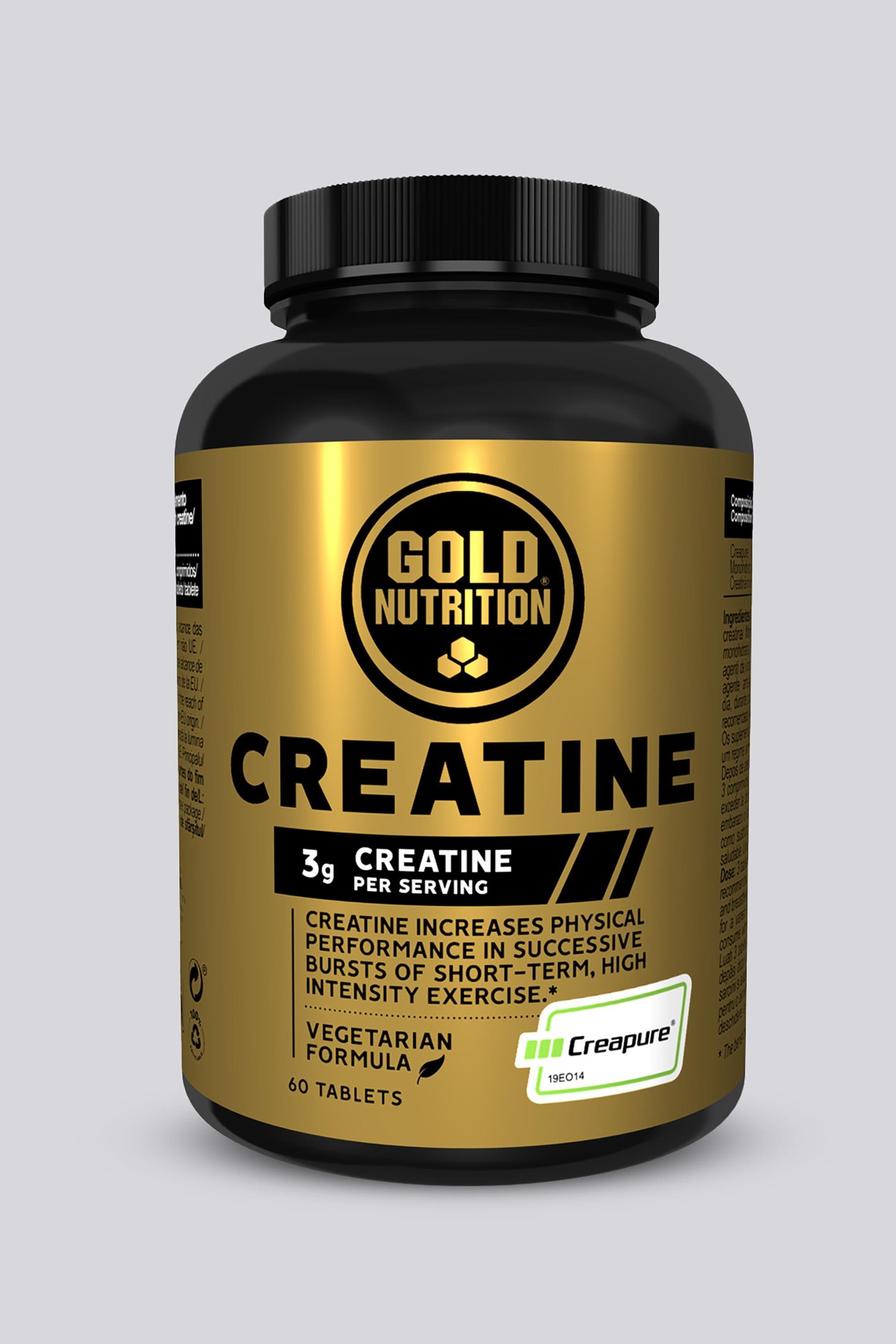 GoldNutrition Creatine - Creatina 60 cápsulas MKP tamanho T.U.