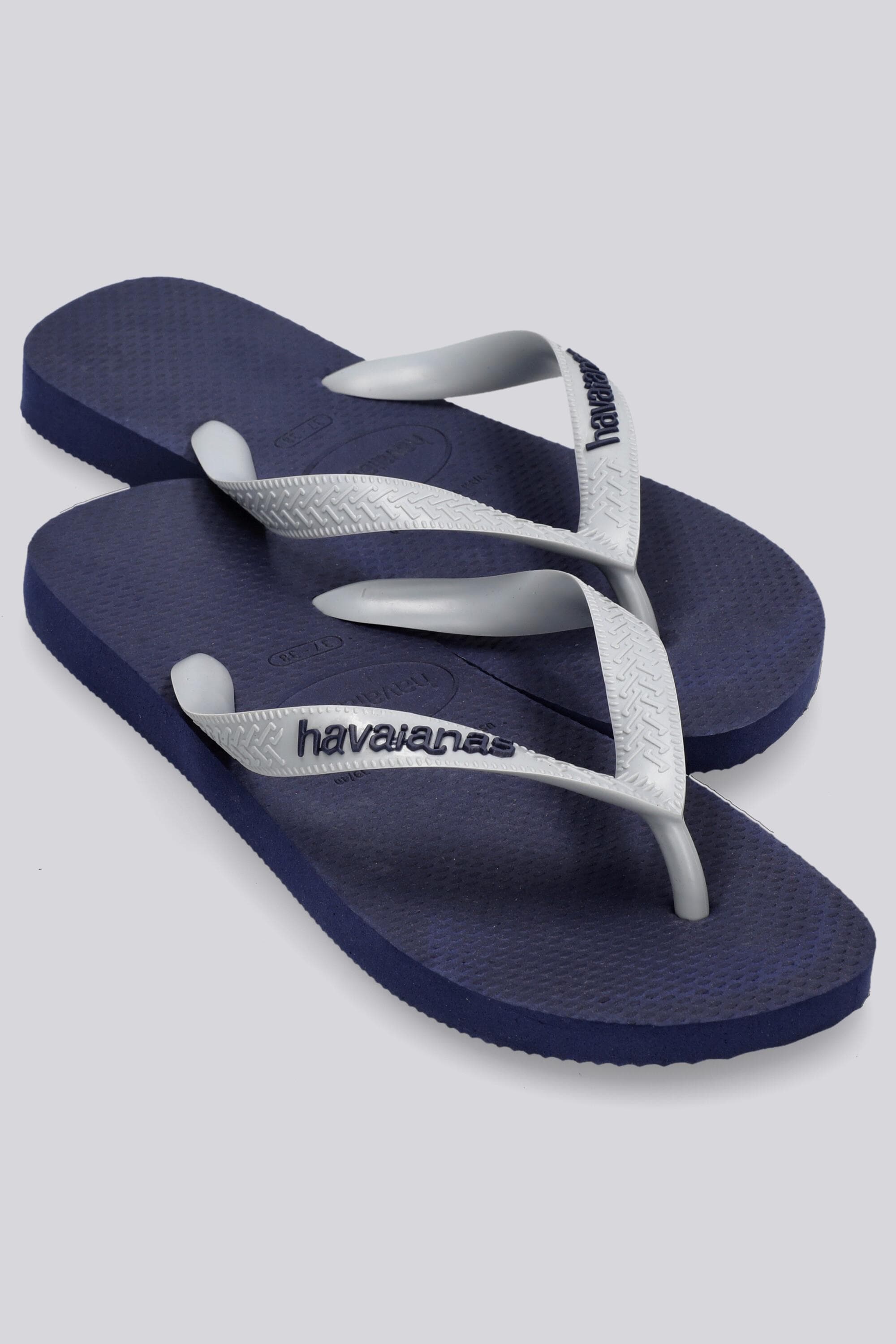 Havaianas Top Logo - Azul - Chinelos Dedo Homem tamanho 44