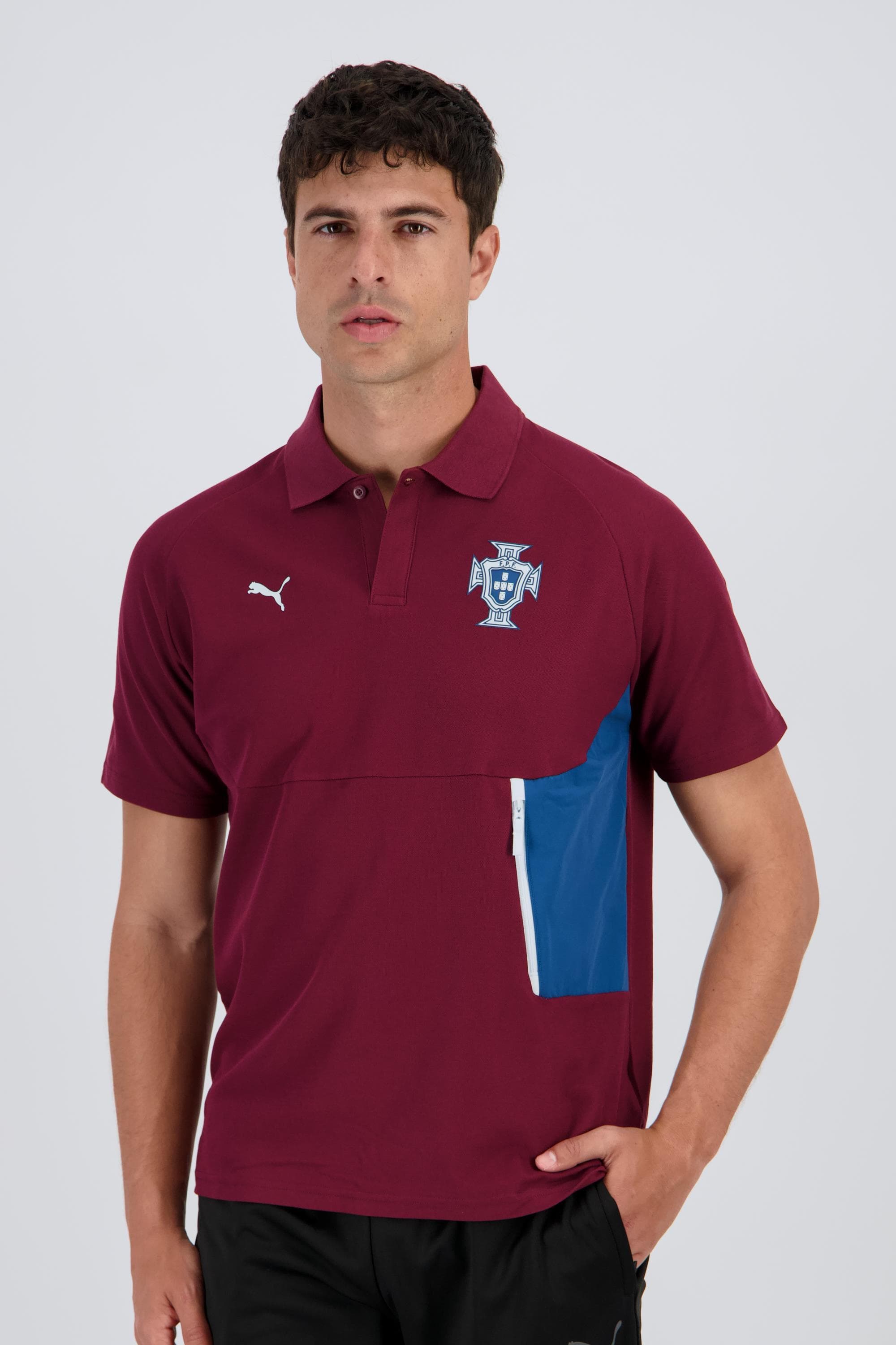 Polo Portugal Mundial 2026 Homem - Vermelho tamanho M