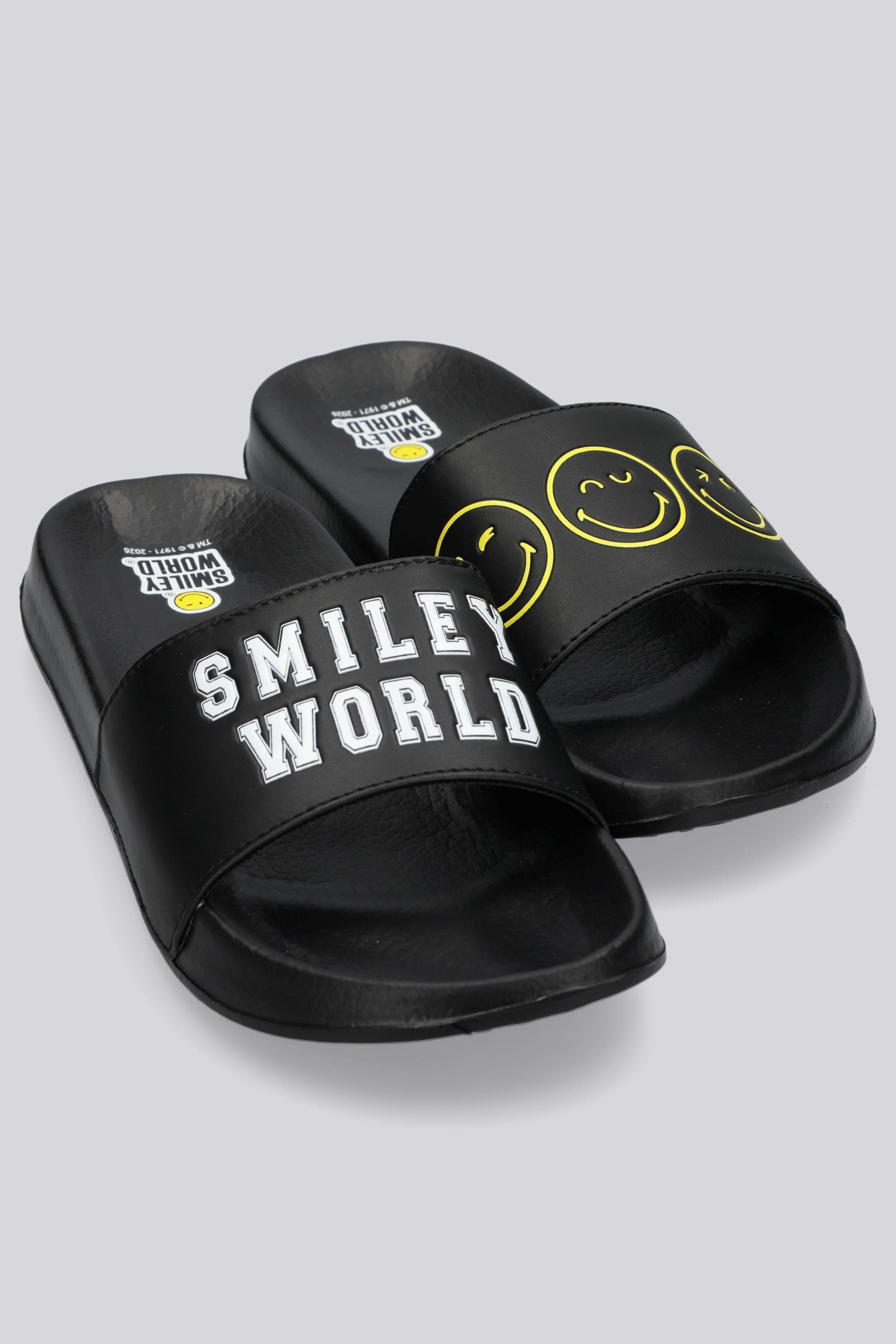 Chinelos SmileyWorld® - Preto - Chinelos Homem tamanho 43