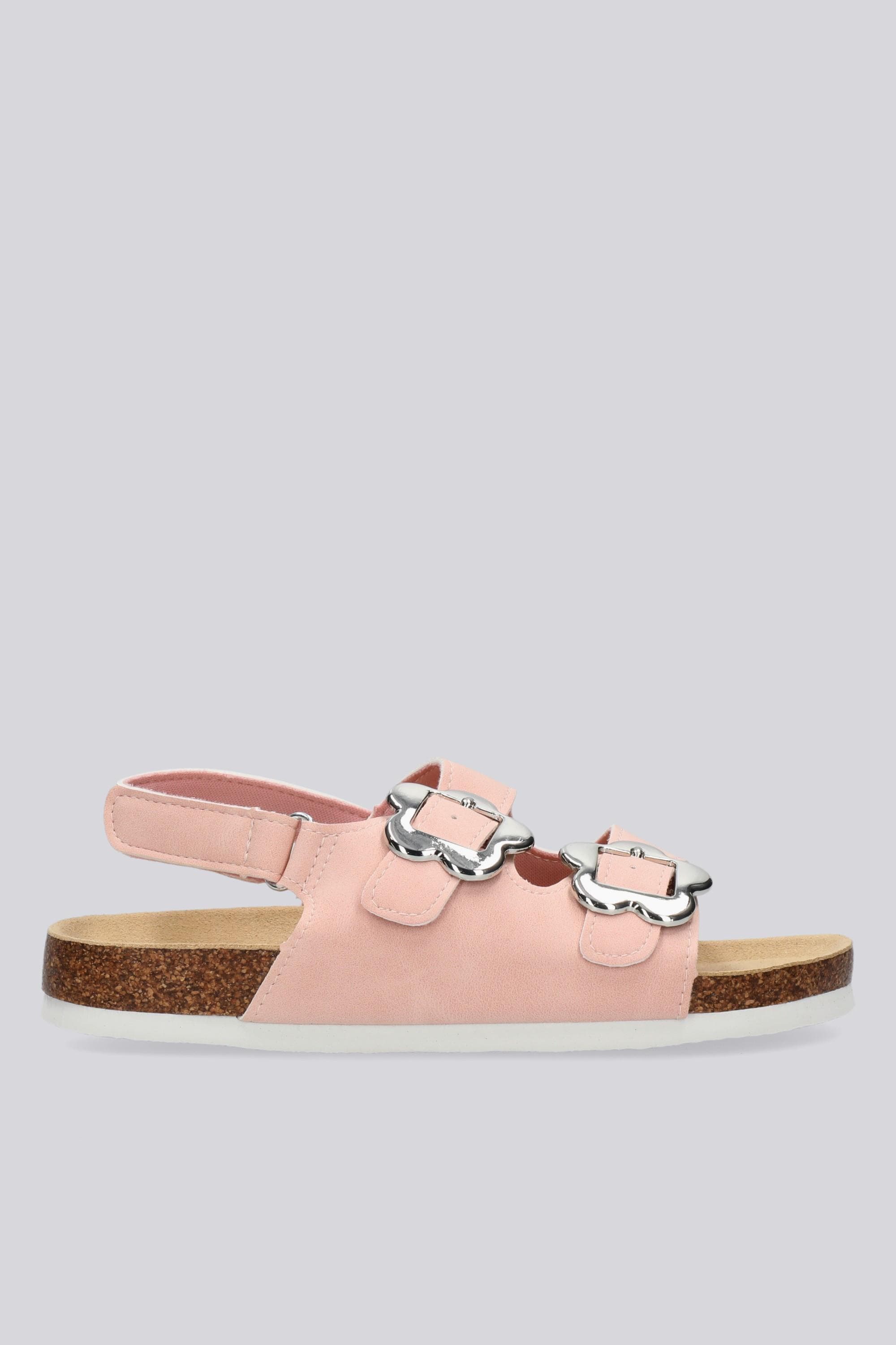 Silver Poppy - Rosa - Sandálias Fivela Menina tamanho 35