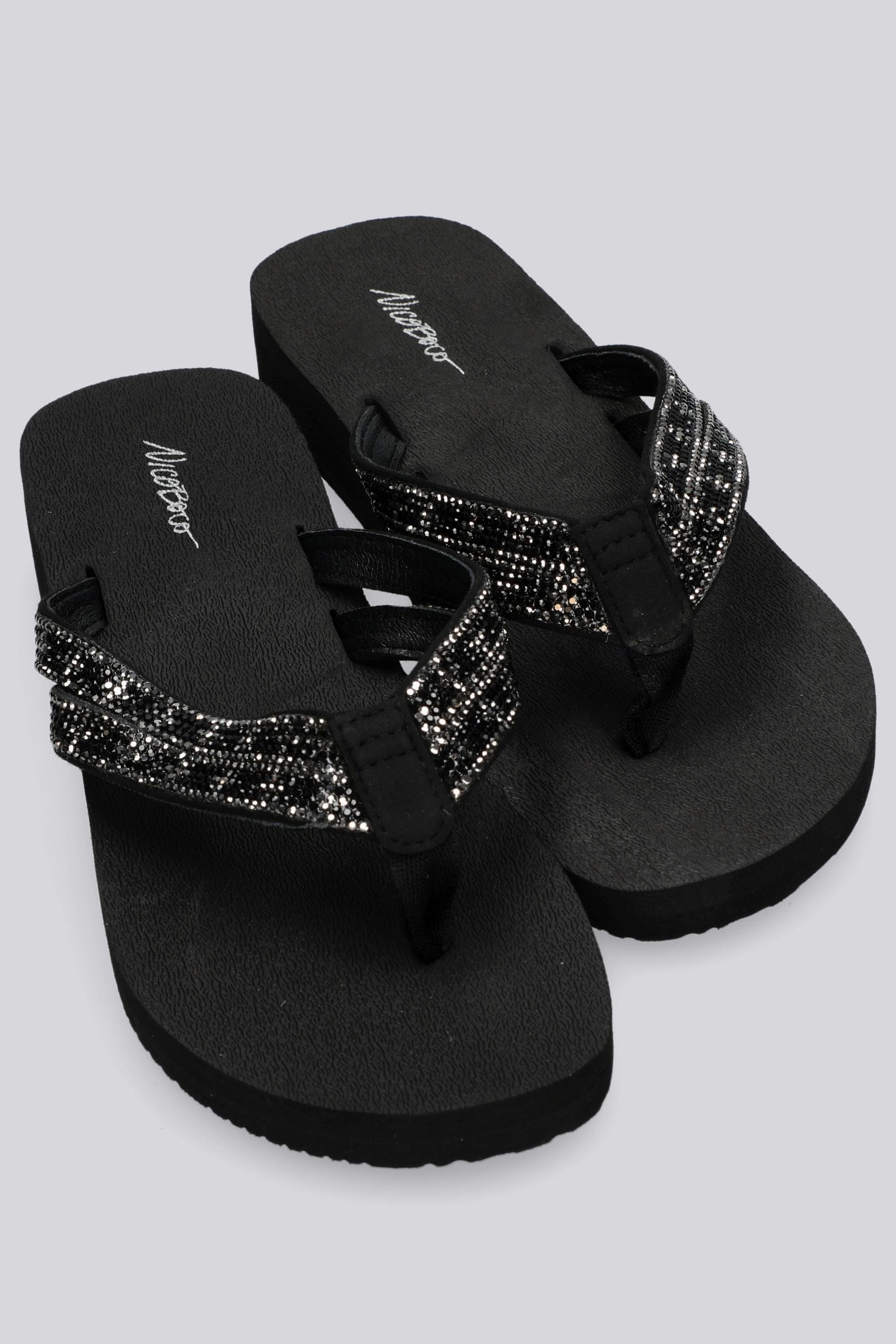 Nicoboco Ansar - Preto - Chinelos Dedo Mulher tamanho 41