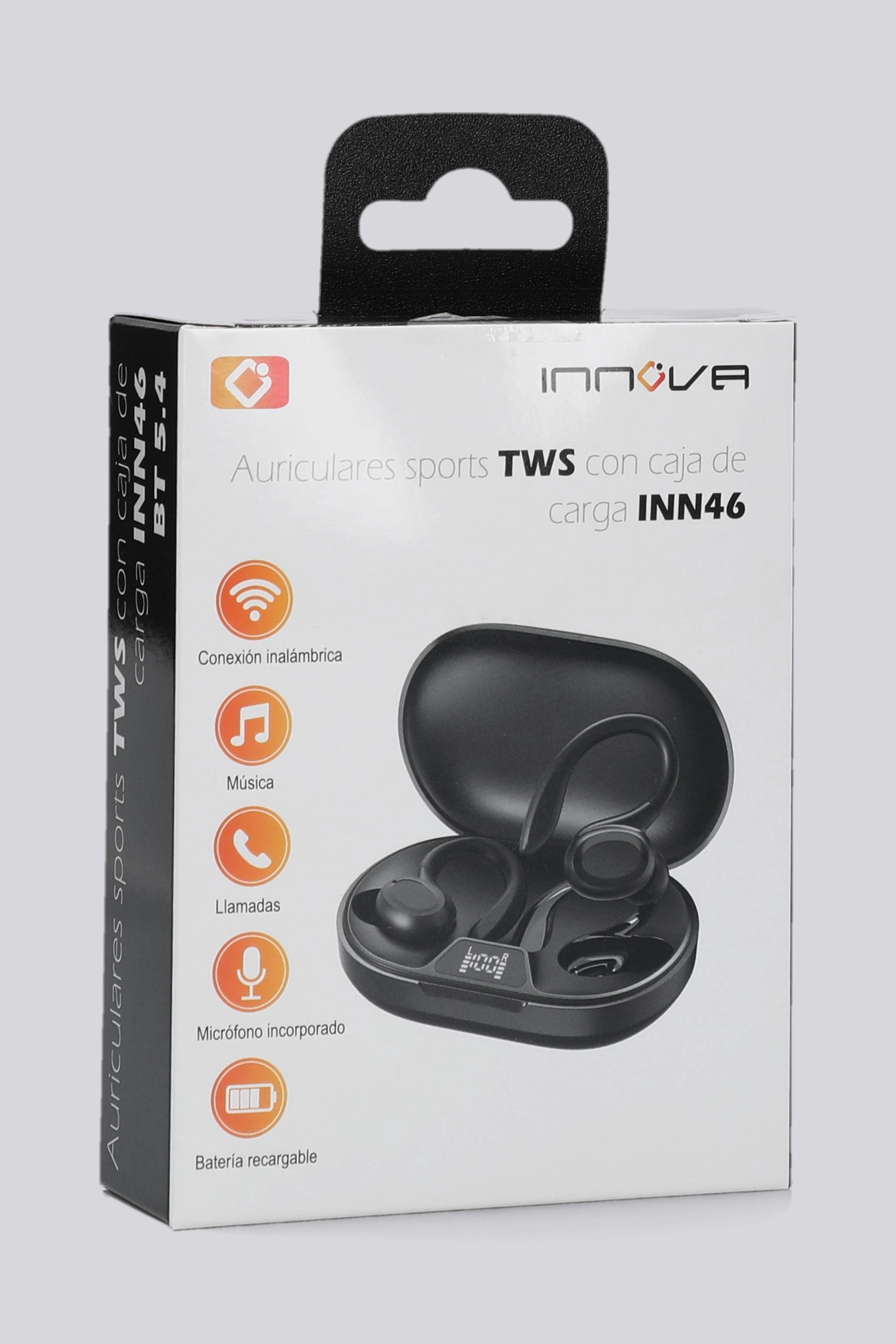 Innova Nn46 - Auriculares + Carregador tamanho T.U.