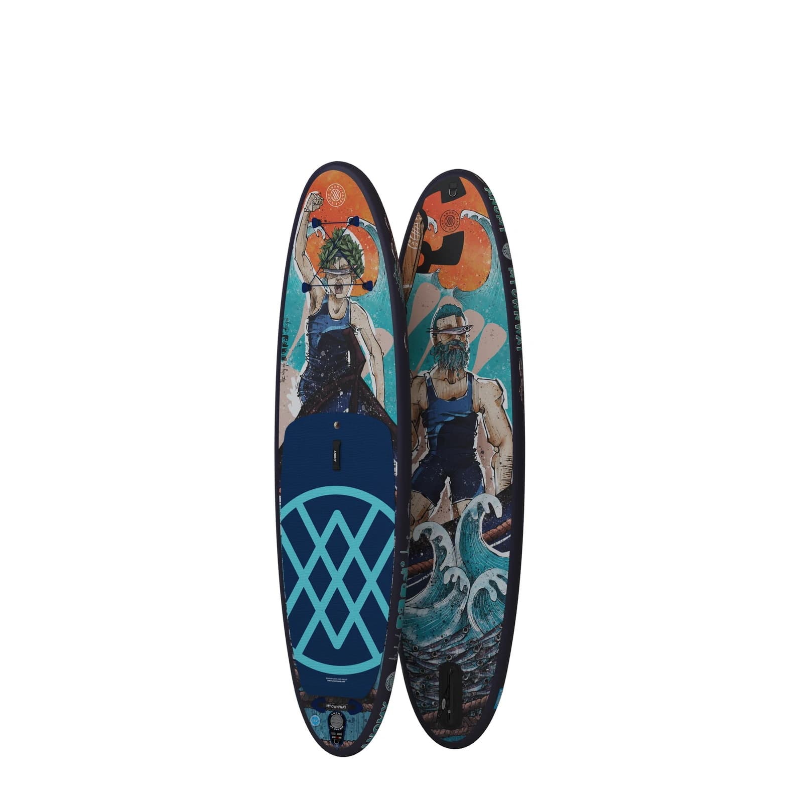 Prancha Insuflável Anomy Desegin - Multicor - Prancha Paddle Surf MKP