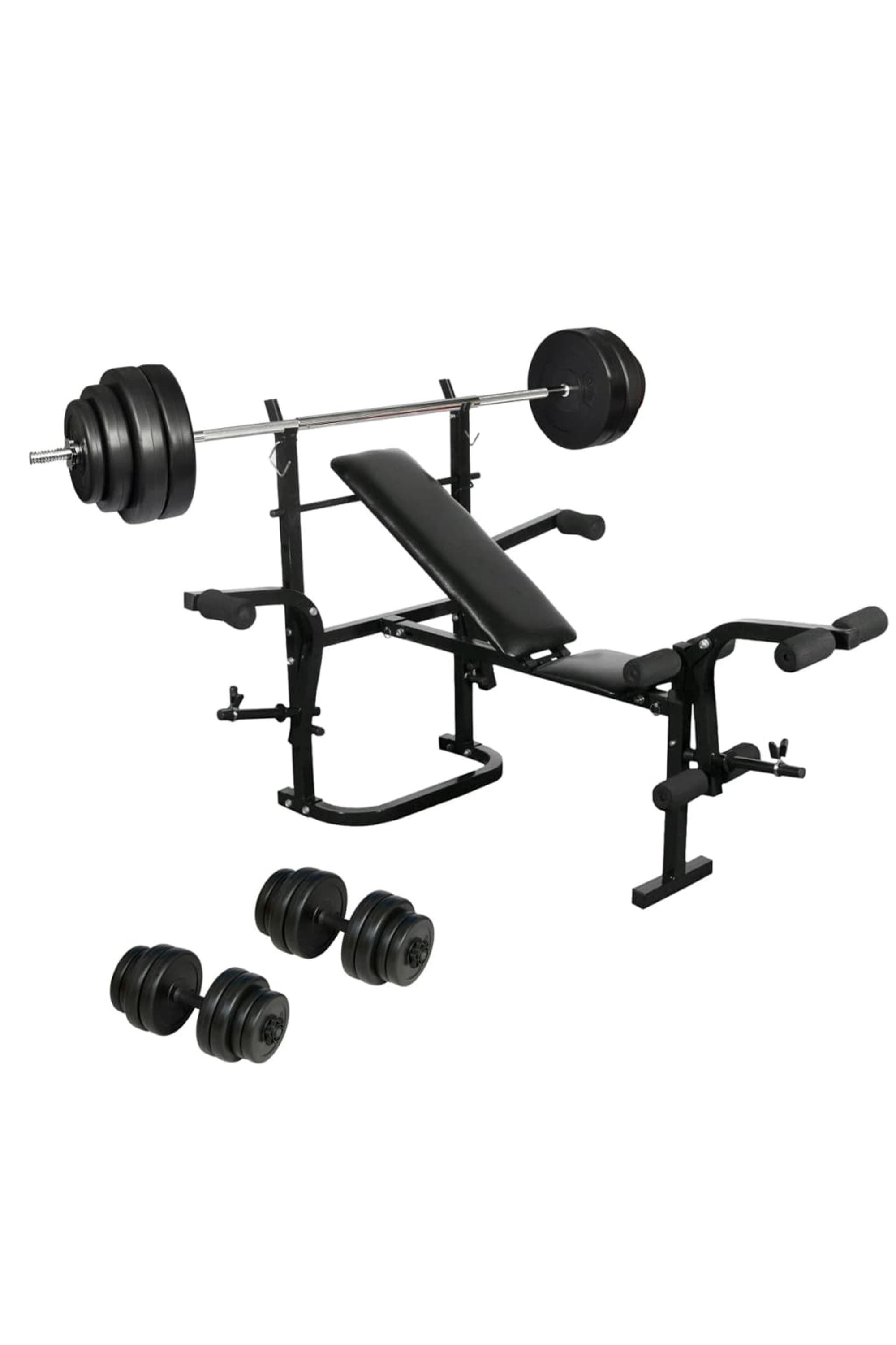 Banco De peso Com Haltere Para Ginásio Em Casa - Máquinas de musculação( MKP