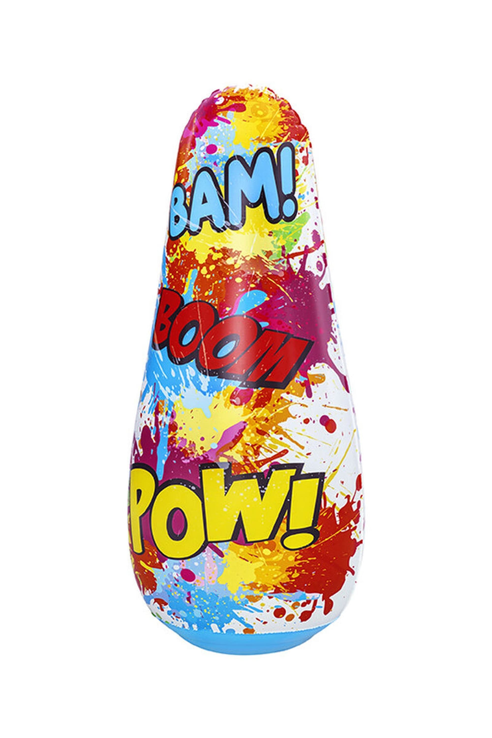 Saco De Boxe De Pé Insuflável Para Crianças Bestway Banda Desenhada 119 CM - Para interiores e jardins. +3 Anos. MKP