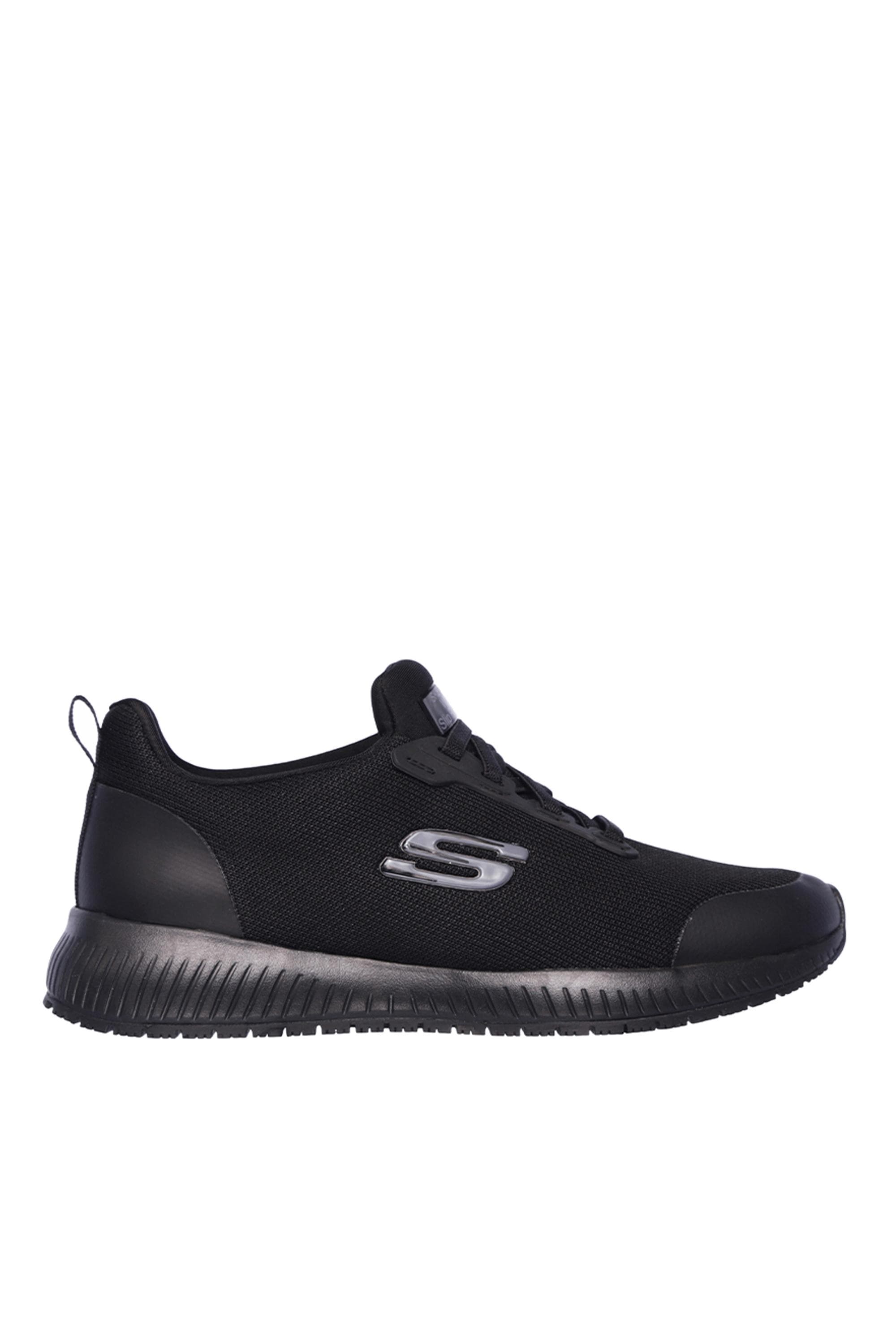 Skechers Work: Sapatilhas Squad Sr - Preto para Mulheres MKP