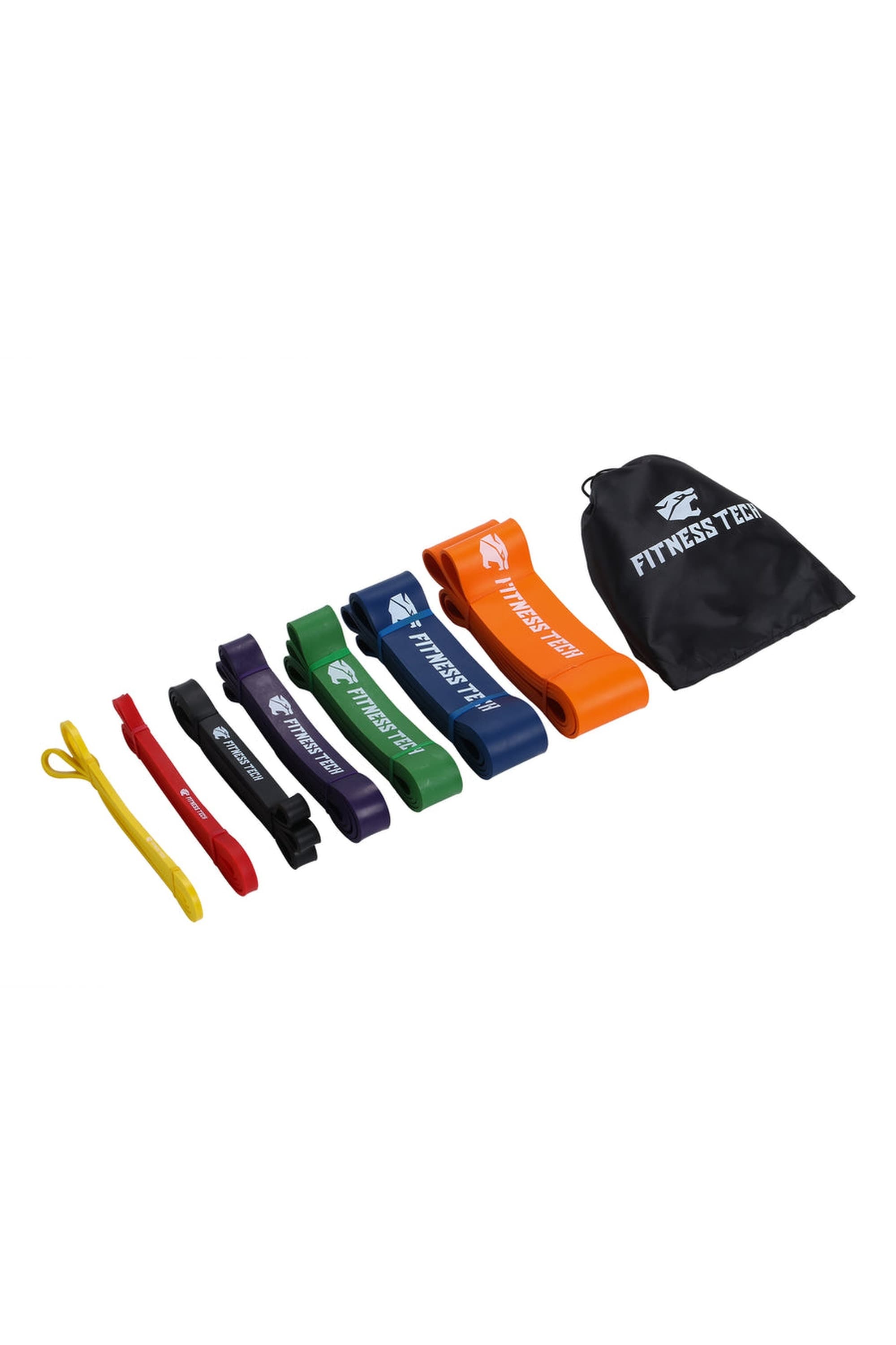 Conjunto De 7 Bandas De Resistência Ao Látex - Training Band - Conjunto de 7 bandas de resistência ao látex MKP