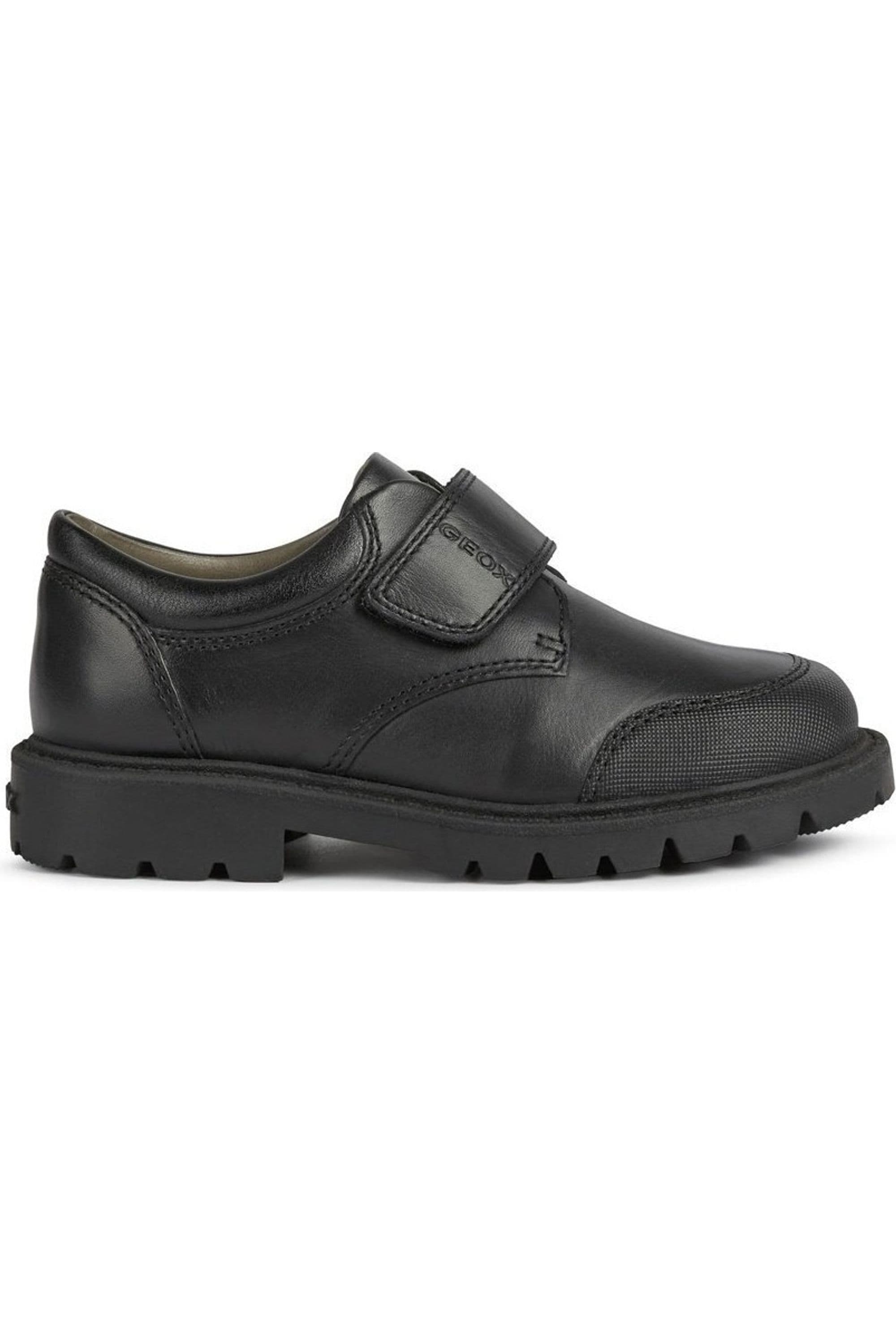 Sapatos Escolares De Couro Boys Single Strap Geox Shaylax MKP