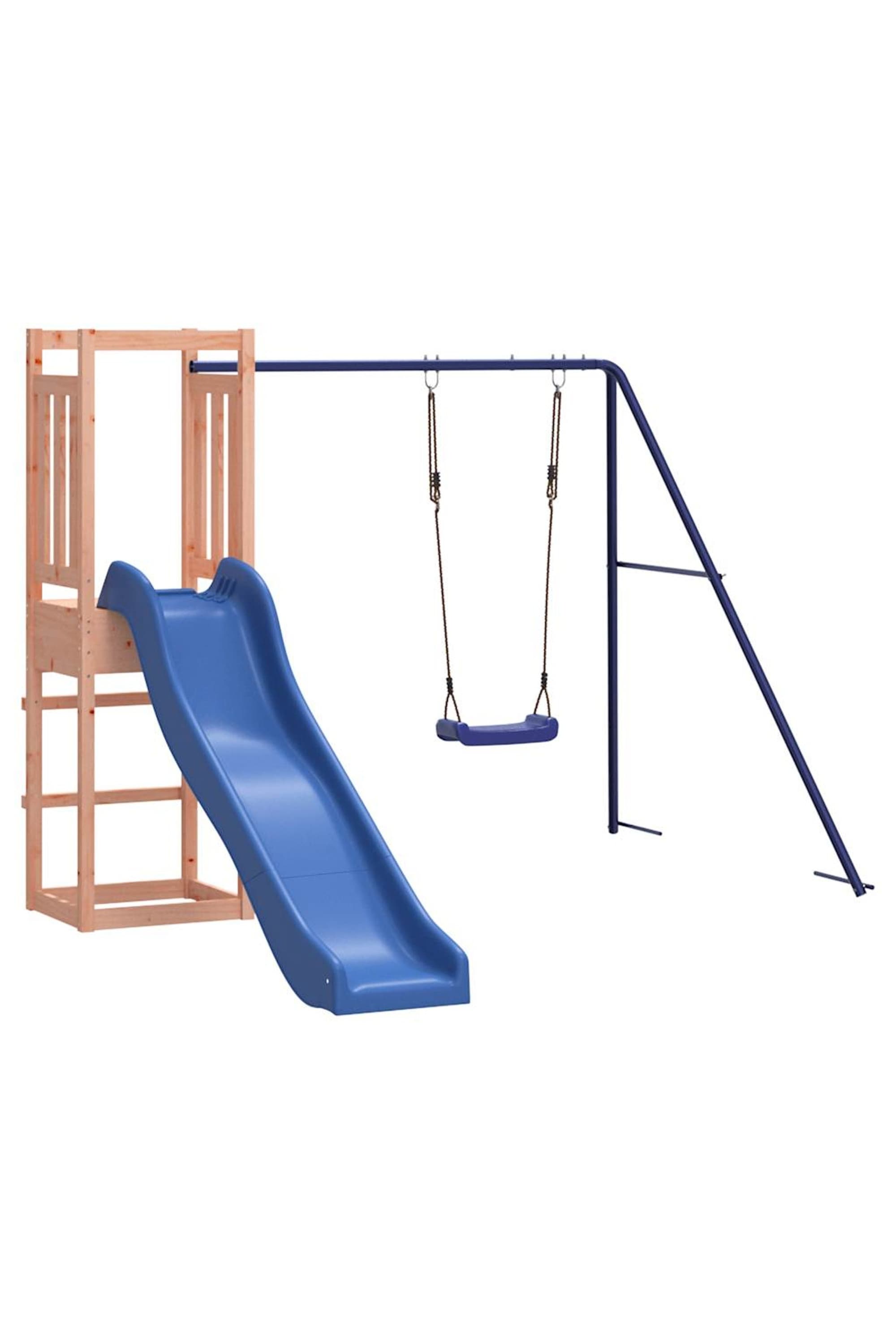 Conjunto De Balanço E Escorregador Vidaxl Para Exterior 237 X 259 X 169 CM - conjunto de brincar para exterior MKP