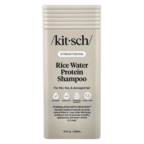 Kitsch, Strengthening Rice Water Protein Shampoo, 12 fl oz (355 ml)