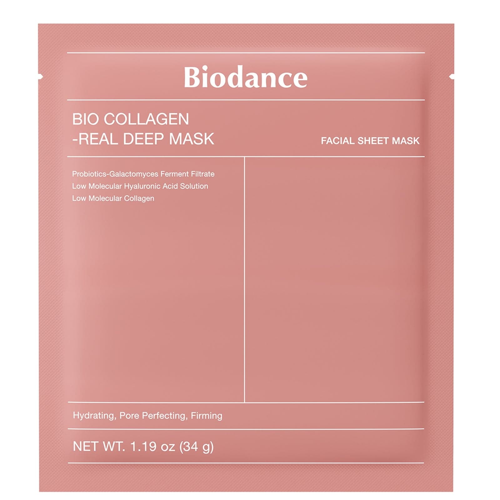 Biodance Bio Collagen-Real Deep Mask (4 Pack)