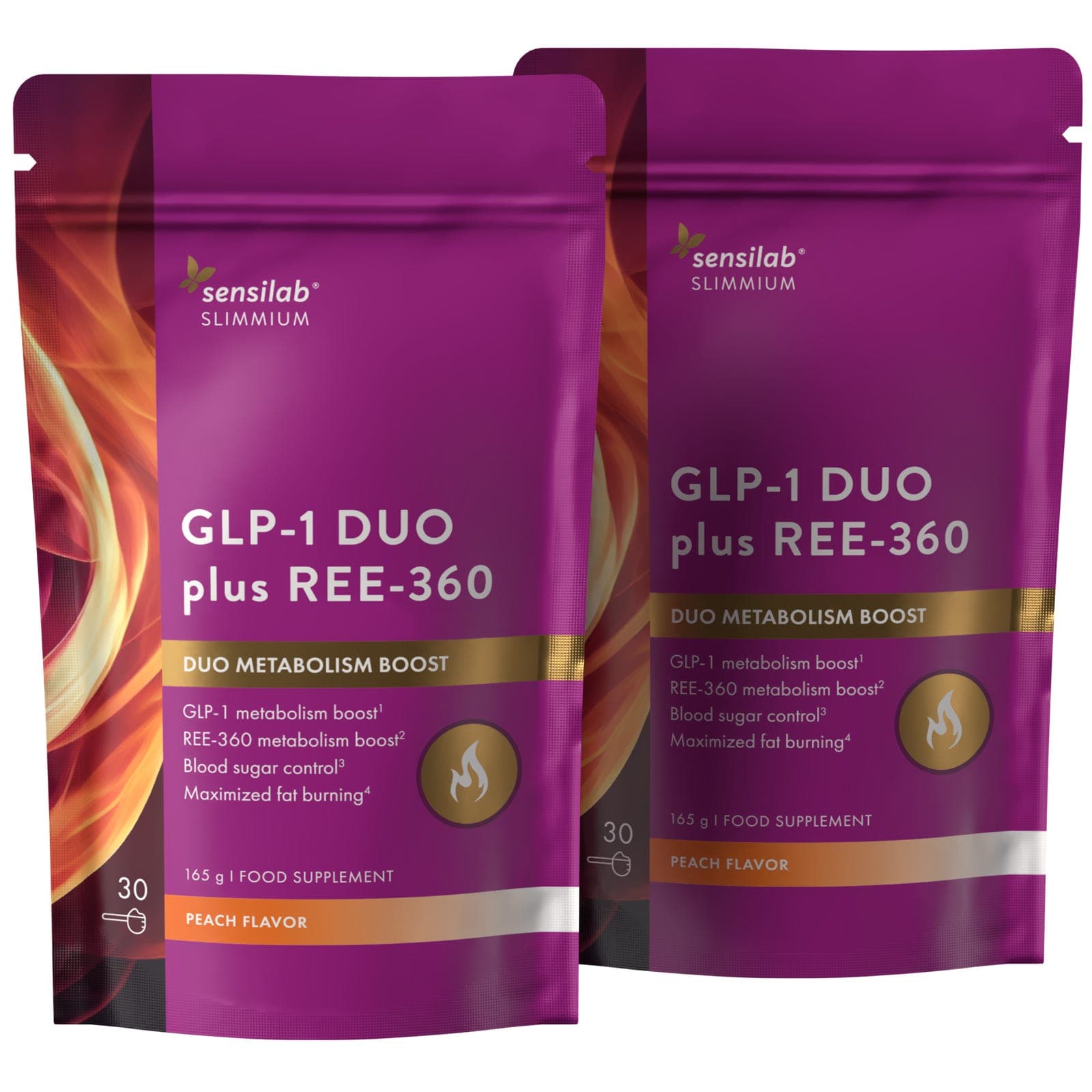 Slimmium GLP-1 DUO plus REE-360 – Fórmula para o apetite e a queima de calorias em repouso 2 unid.