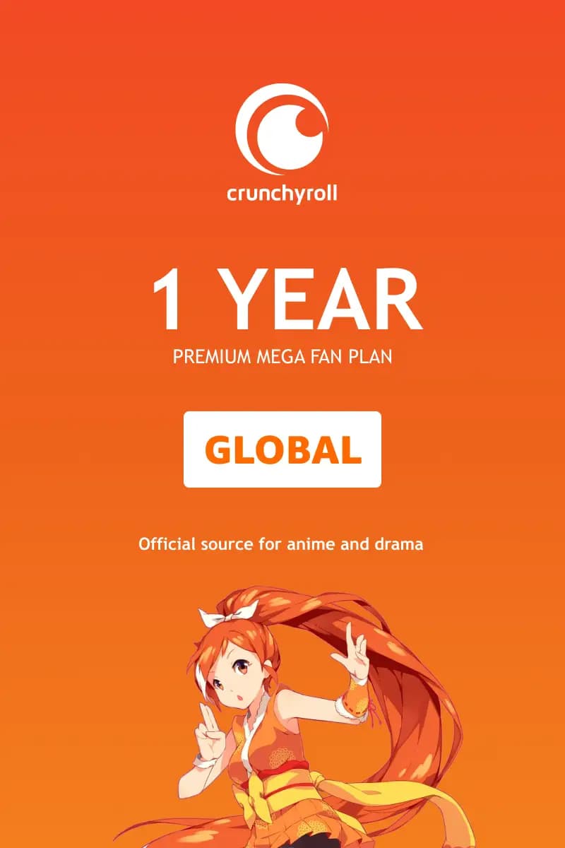 Crunchyroll Premium Mega Fan Plan