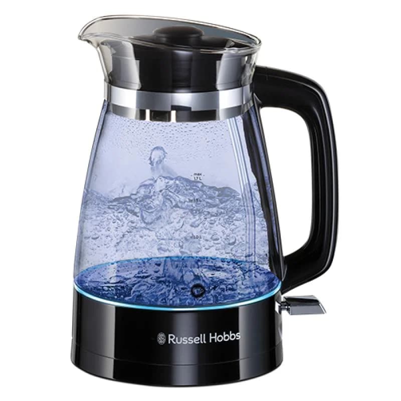 Chaleira Russell Hobbs Classic Vidro 1,7l preto