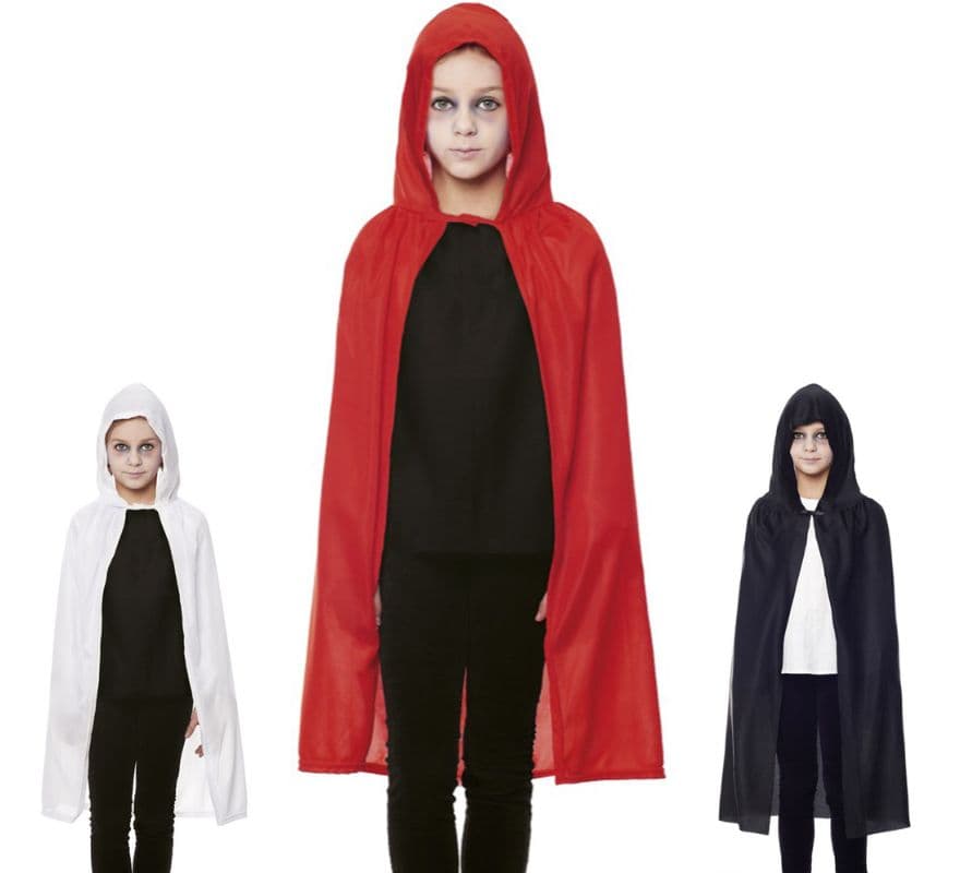 Capa de Malha Infantil 90 cm com Capuz em várias cores