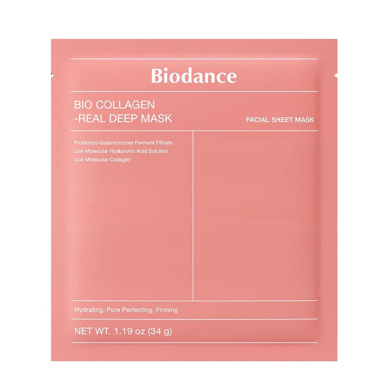 Biodance Cosméticos Faciais Bio Collagen-Real Deep Mask Máscara Facial de Hidratação Intensa