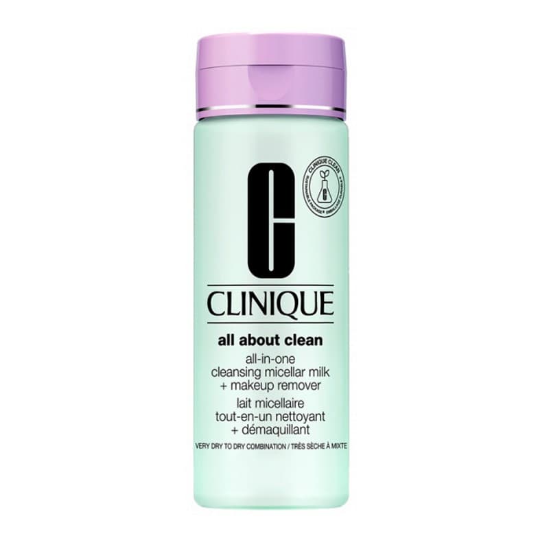 Clinique Cosméticos Faciais All in One Cleansing Leite Micelar para Pele Seca/Mista