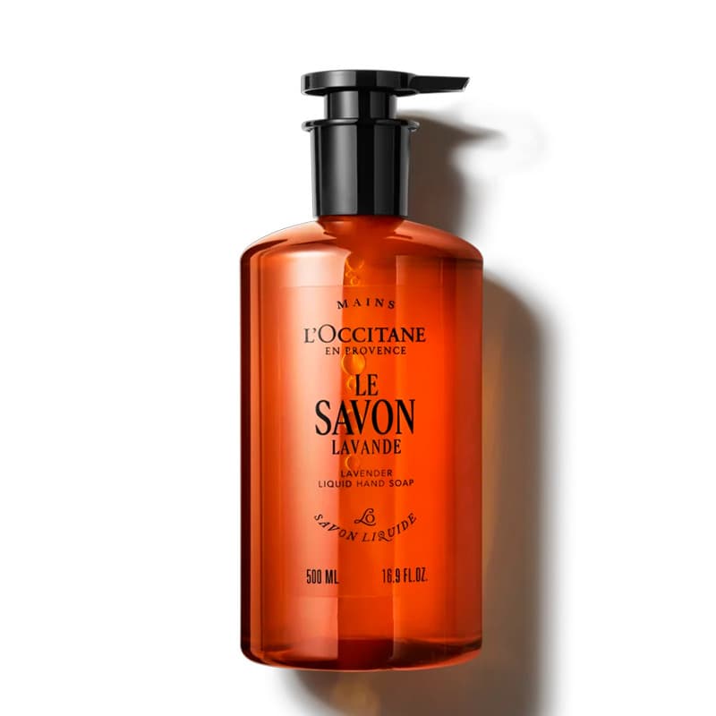 L'occitane Linhas de Banho Feminino Le Savon Lavande Sabonete líquido de lavanda para mãos e corpo