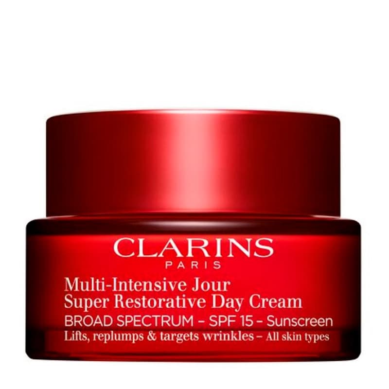 Clarins Cosméticos Faciais Multi-Intensive Jour SPF15 Creme de dia reafirmante para todos os tipos de pele