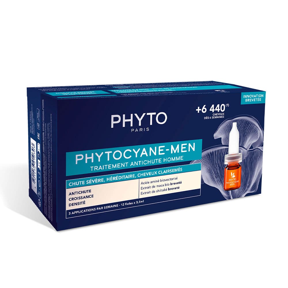 Phyto Phytocyane-Men Tratamento Anti Queda 12 X 5ml