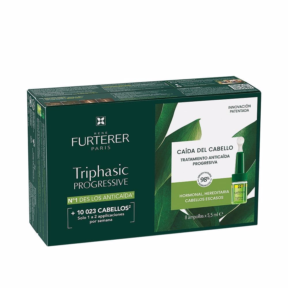 René Furterer Triphasic Progressive Anti-Hair Loss Treatment Longer 8 x 5.5 ml