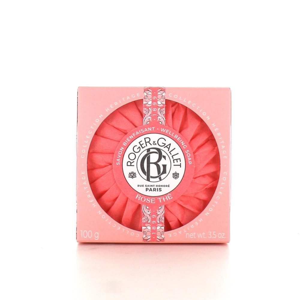 Roger & Gallet Rose Thé Bar of Soap 100 Gramas