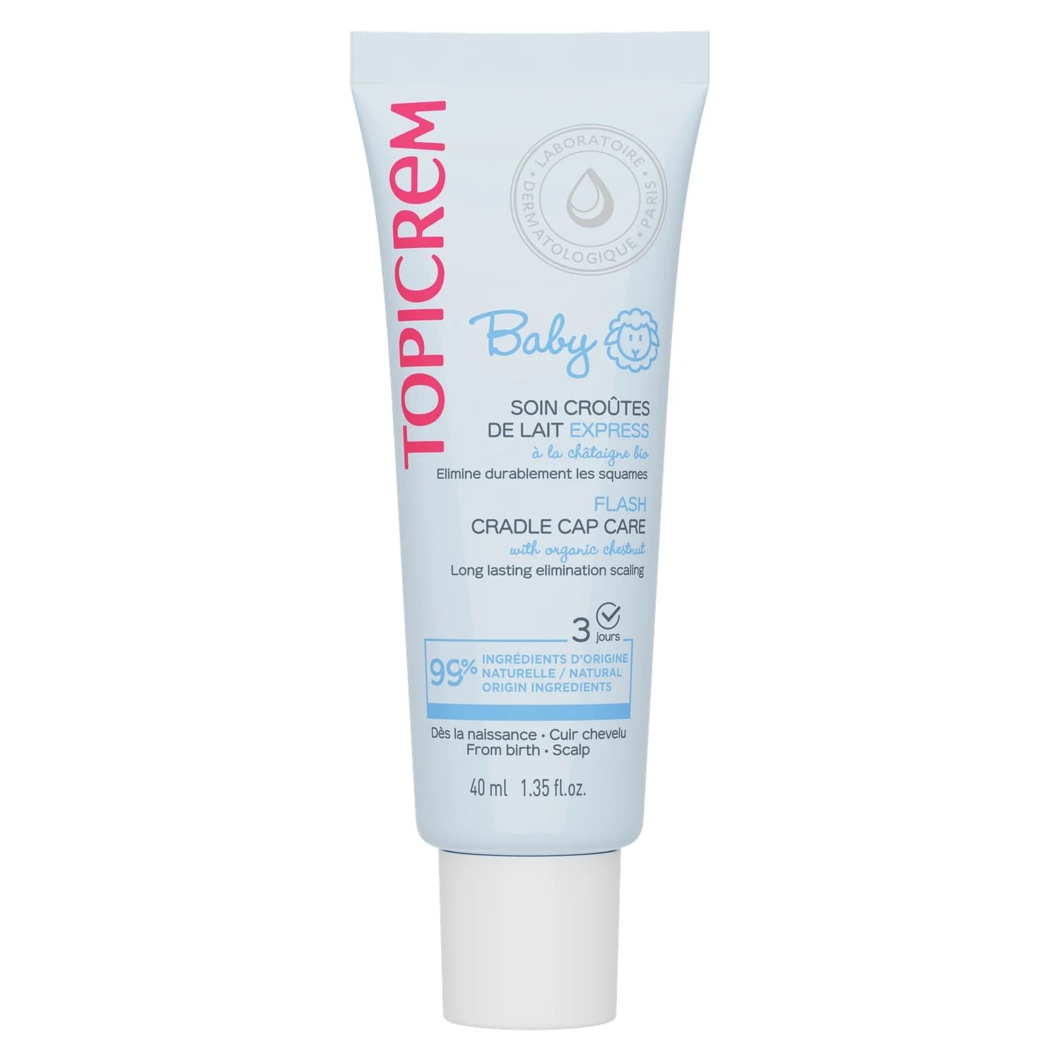 Topicrem Baby Soin Croûtes de Lait 40 ml