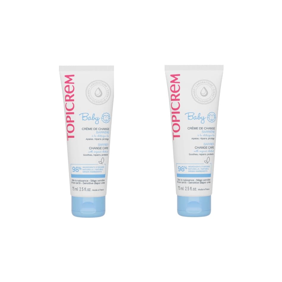 Topicrem Baby Soin Crème De Change 2 X 75 ml