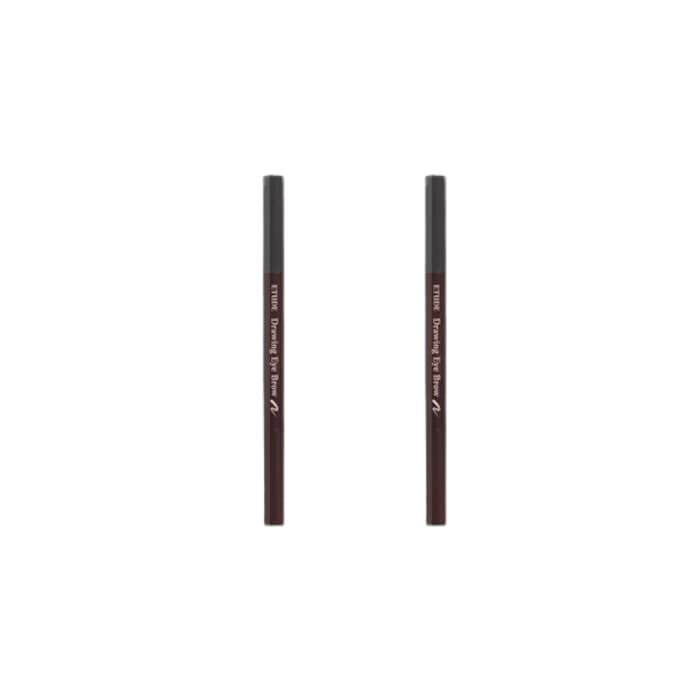 ETUDE - Drawing Eye Brow New - No.04 Dark Grey (2ea) Set