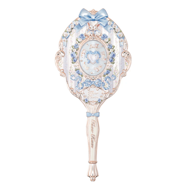 FlowerKnows - Bunny Garden Hand Mirror - 1pc - Cloudy Blue