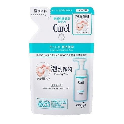 Kao - Curel Intensive Moisture Care Foaming Wash - Refill 130ml