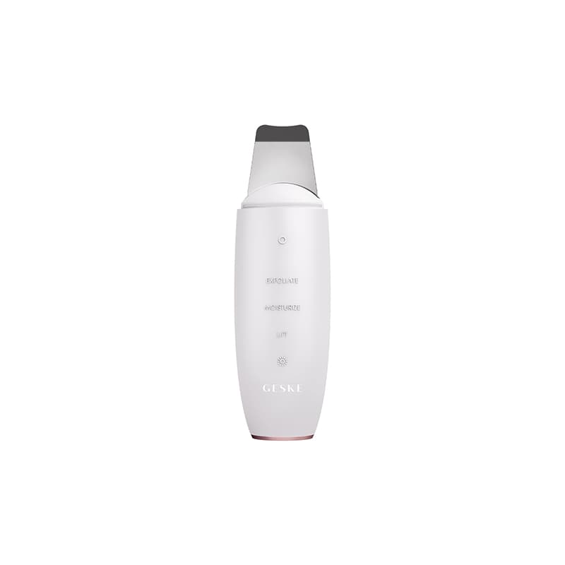 Microcurrent Skin Scrubber & Blackhead Remover 9 In 1 White Rose Gold