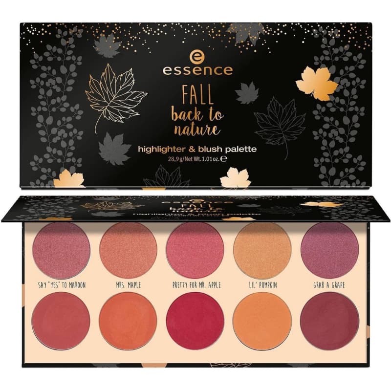 Fall Back To Nature Highlighter And Blush Palette 01