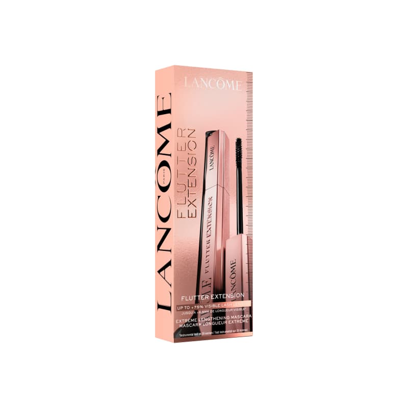 Caixa Lash Idôle Flutter Extension Mascara 01 True Black + Lip Idôle Butterglow 10 Keep It Glowy