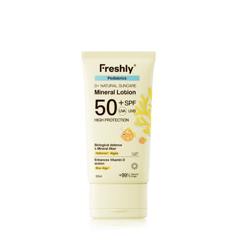 Pediatrics D+ Natural Suncare Mineral Lotion Spf50+ 50 Ml