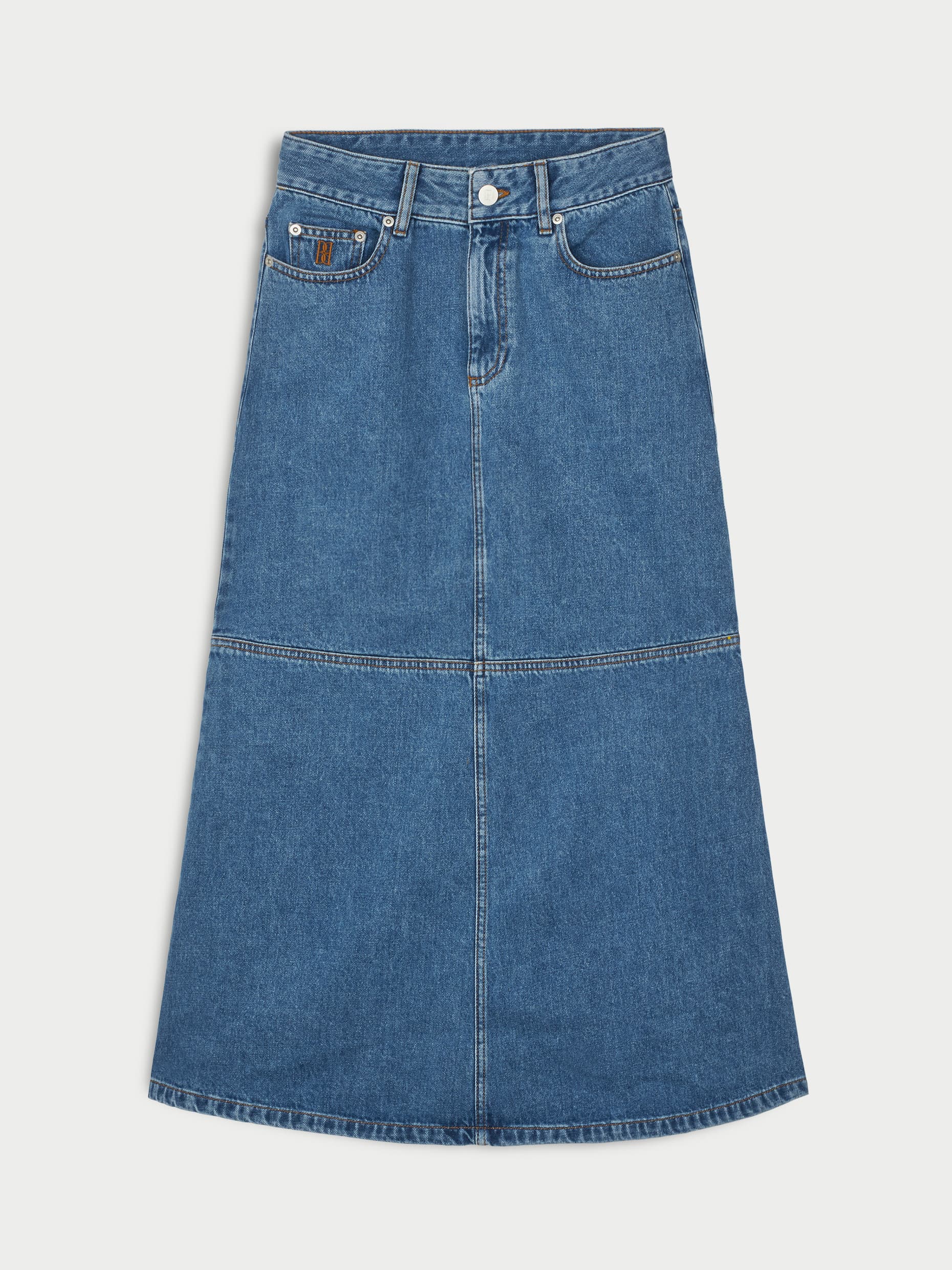 Solene denim skirt