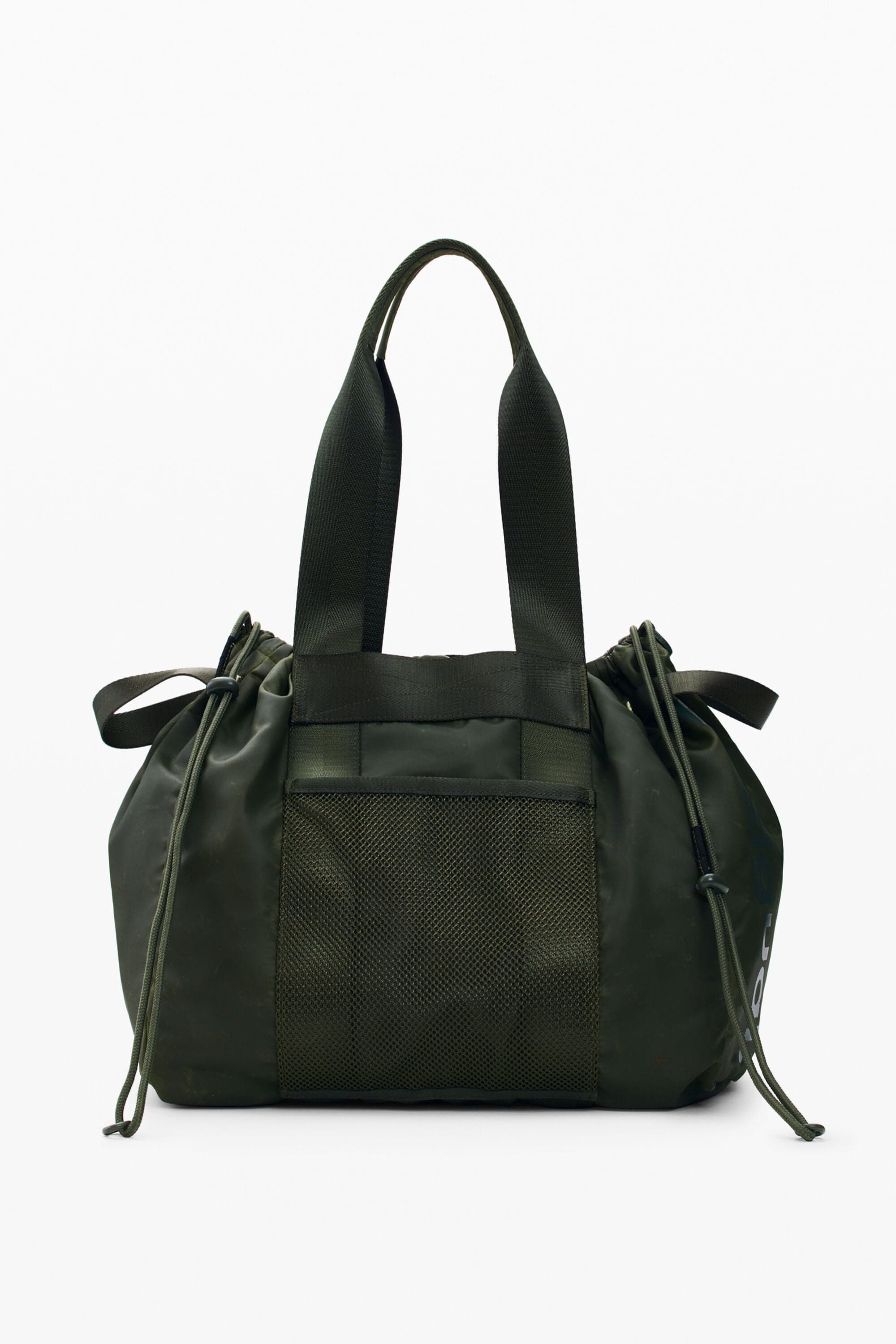 Desigual, Large shopper bag, Women, Polyamide, Green, U